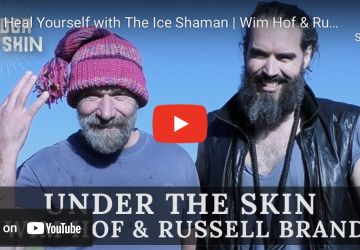 Wim hof and Russel brand breathing